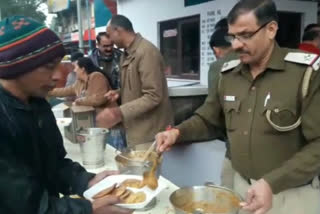 Delhi Police organized a bhandare in CR Park