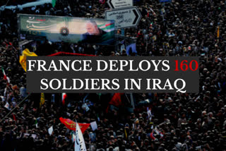 to ease tension between america and iran france deployed their troops in iraq