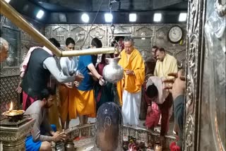 Raman Singh took blessings of Baba Mahakal