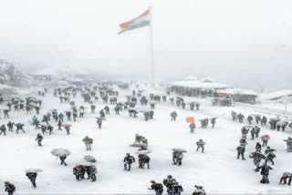 Snowfall in shimla