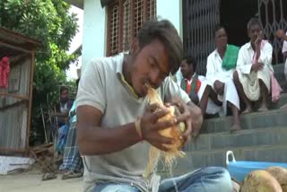 boy-who-peels-the-coconut-from-the-mouth-in-haveri