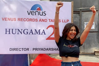 Shilpa Shetty begins Hungama 2 shoot