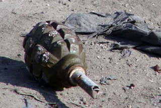 grenade at security forces