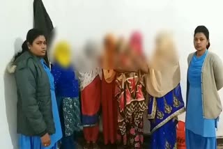 sex racket exposed and five women arrested