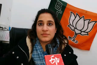 BJP councilor Radhika abrol interview with etv bharat delhi on CAA-NRC