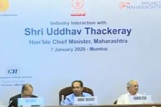 Uddhav Thackeray in meeting