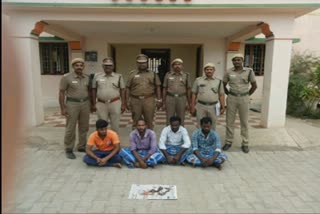 Five youth arrested for hunting wild animals