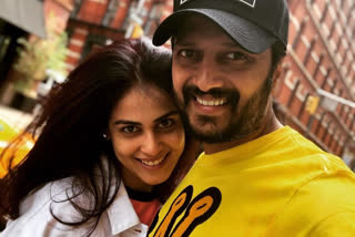 Genelia D'Souza, Riteish Deshmukh and kids vacay in Jaipur