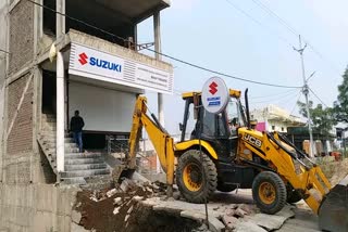 Municipality took action to remove the encroachment