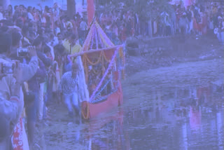 traditional dhanuyatra festival at bargarh