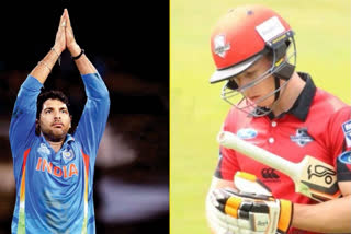 Yuvraj Singh Welcomed & Congratulate  Leo Carter on his milestone with iconic cartoon