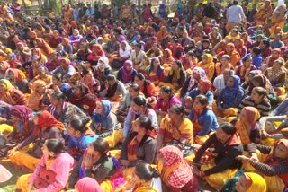 Anganwadi Workers Protest