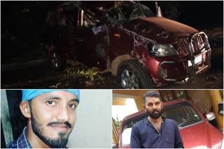 3 killed in an accident in Ramanagara district of Karnataka.  ശബരിമല തീര്‍ത്ഥാടകര്‍  തീര്‍ത്ഥാടകര്‍ സഞ്ചരിച്ച വാഹനം അപടത്തില്‍പെട്ടു  വിക്ടോറിയ ആശുപത്രി  Karnataka.  Shabarimala pilgrim