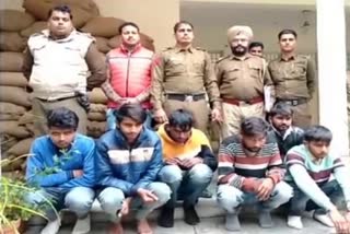 Karnal police arrested 6 thieves in Indri