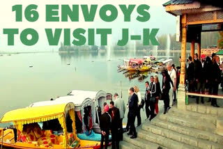 US Ambassador  Kenneth I Juster  Jammu and Kashmir  Delhi-based envoys  16 nations in Kashmir  Lt Governor G C Murmu  newly created Union Territory  16 രാജ്യങ്ങളില്‍ നിന്നുള്ള നയതന്ത്ര പ്രതിനിധികളുടെ സംഘം കാശ്മീരിലെത്തി