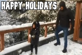 watch-ms-dhoni-and-ziva-enjoys-cute-snowball-fight