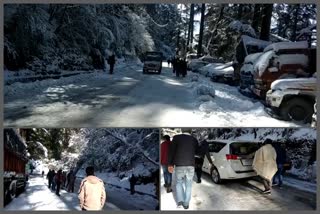 vehicles started on the roads in shimla