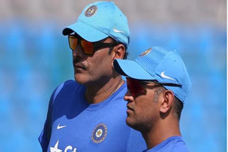 ravi shastri ms dhoni