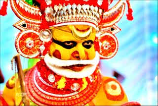 theyyam festival in kunnathurpadi thiruvappana of kerala