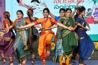 sankranthi fest in shilparamam Hyderabad