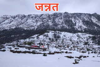 Snowfall in pithoragarh