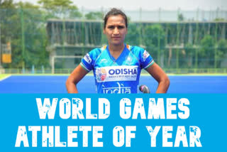 India Hockey, captain, Rani Rampal, World Games Athlete of Year, World Games Association