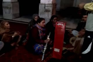 Bhajan Kirtan in Shaktipeeth Naina Devi of Bilaspur