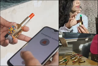 lipstick-gun-device-made-in-varanasi-for-women-protection-man-develops-new-security-gadget-for-women