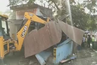 Many houses were demolished under encroachment drive