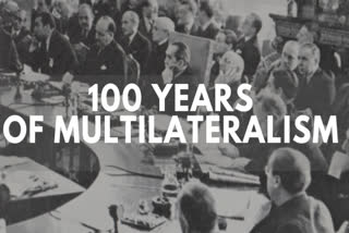 vMarking 100 years of India’s multilateral diplomacy