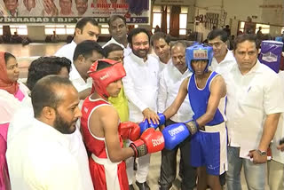 Central minister kishan reddy on Olympic games