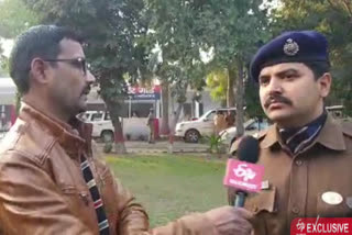 Ghaziabad new SSP Kalanidhi Naithani exclusive talks with ETV bharat