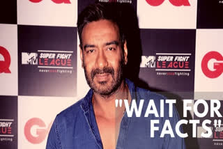 vMaintained that we should wait for facts: Ajay Devgn on JNU attack police findings