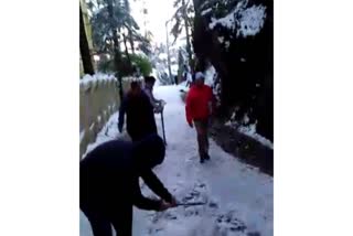 3 days after snowfall in Shimla