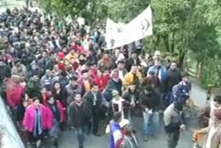 Padyatra on the lines of Satyagraha Movement