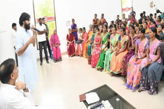 pawan kalyan met rajadhani farmers