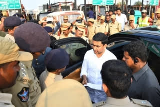 TDP general secretary Nara Lokesh detained by police in Andhra Pradesh