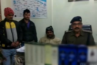 Patna police raids recovered liquor
