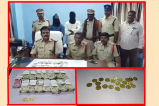 two people are Arrested for selling fake gold in anathapuram district