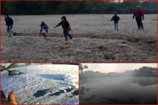 weather became pleasant due to frozen snow in Pachmarh