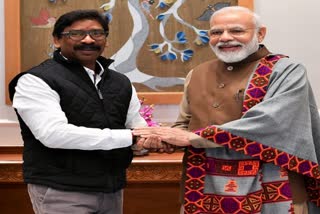 Hemant Soren met PM Modi in delhi