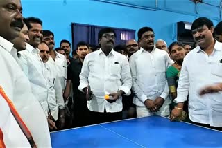 table tennis sports start at khammam