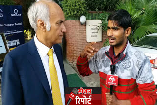 ETV bharat has a special conversation with Deepak Mittal, MD of Sonalika Tractor