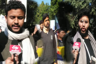 Injured ABVP workers talked to ETV bharat on jnu violence