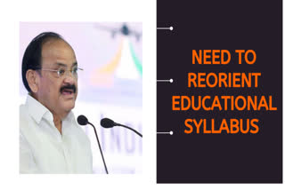 Need to reorient educational syllabus, says Vice-President