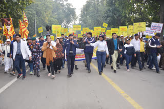 walkathon at india gate