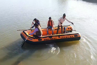 Police conducted a rescue operation