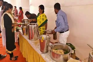 Traditional Meals at the Hampi Festival