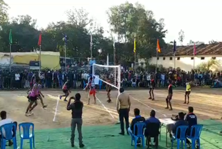 State level volleyball competition held in Dindori