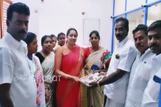 krishnagiri dmk alliance congress bagged panchayat chairman post